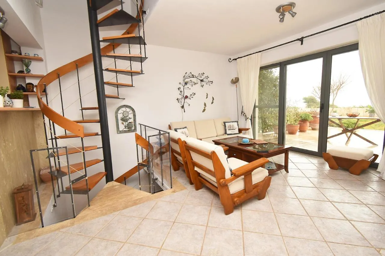 Olia Sea View Shared Pool Villa, Nea Fokea Holiday home