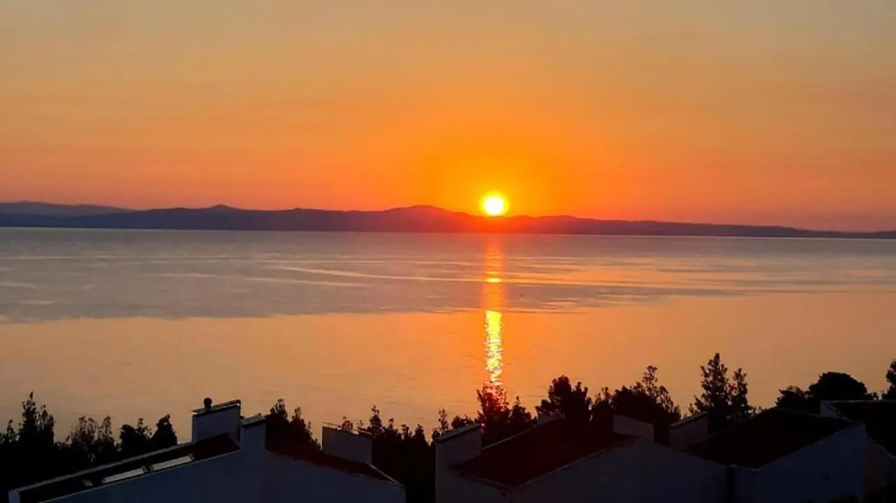 بيت للعطل Olia Sea View Shared Pool Villa, Néa Fókaia
